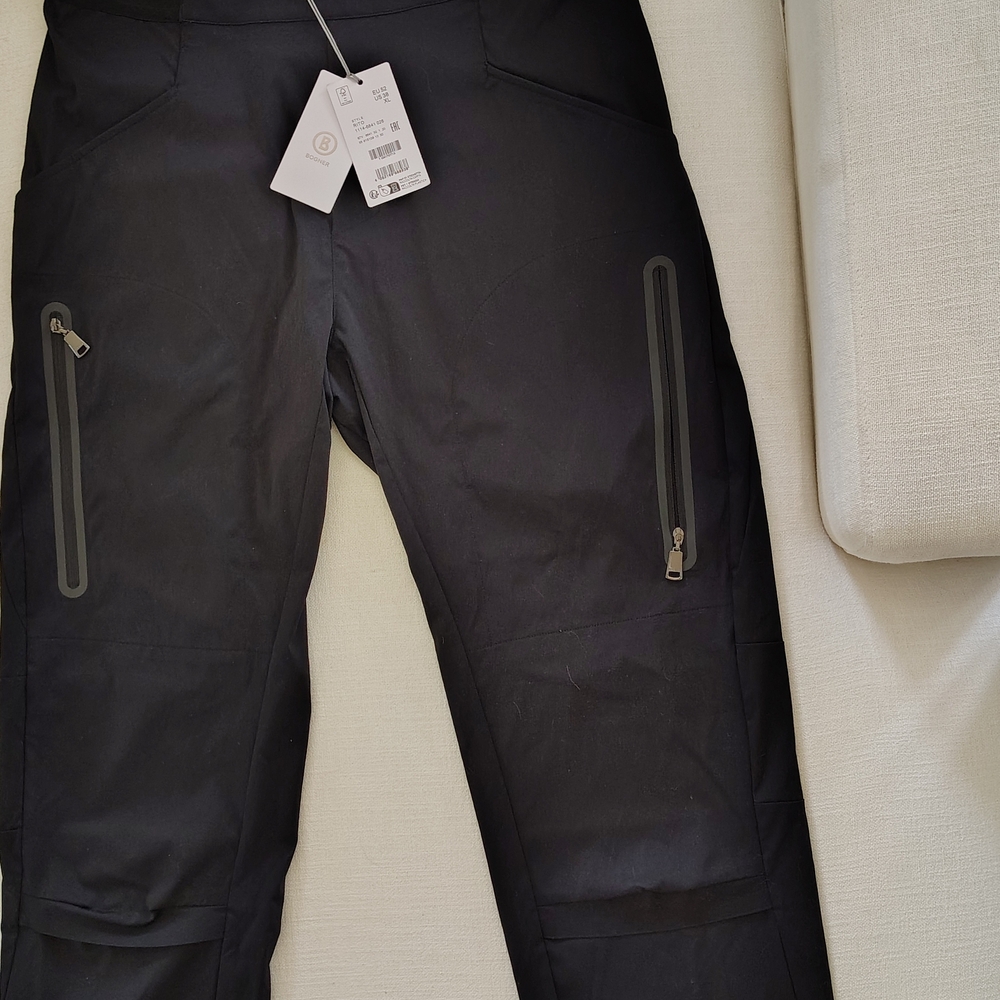 🔥NWT Bogner Rito Technical Pants - Men’s US 38 / EU 52 - Black Luxury Golf/Acti